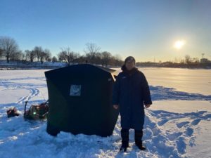 Ice fishing