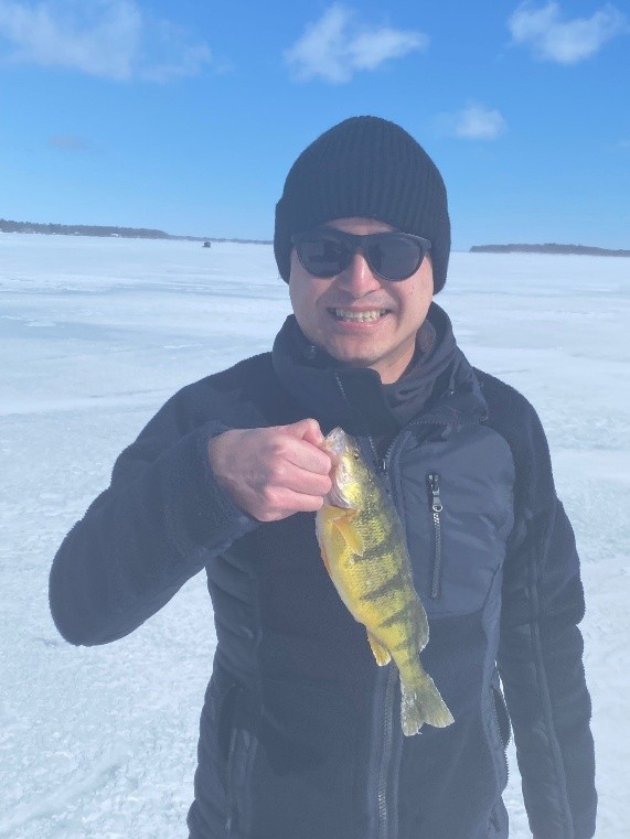 ice fishing